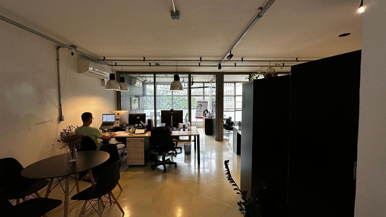Detalhe do espaço de trabalho do WORKSPACE