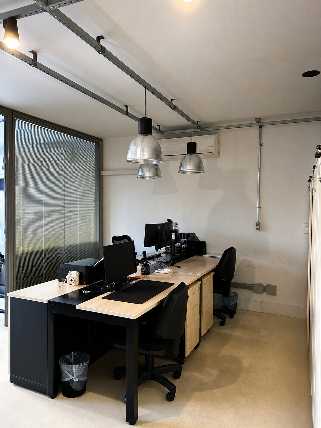 Mesa e ambiente do WORKSPACE